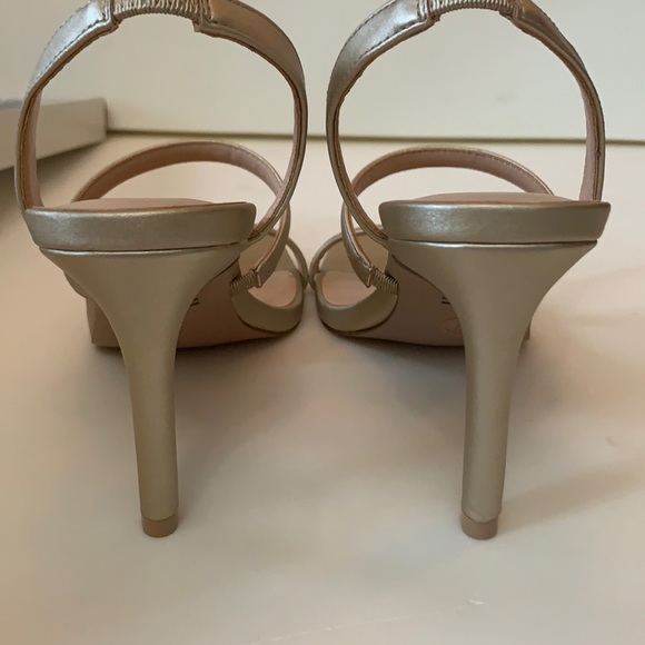 A New Day Nala Strappy Gold Heels Size 7 - Picture 3 of 9